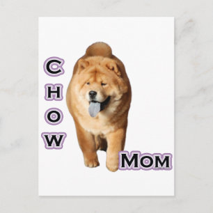 Chow Chow Mamma 4 Vykort