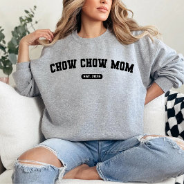 CHOW CHOW MAMMA Hund Morsa Anpassningsbar Birkelan T Shirt