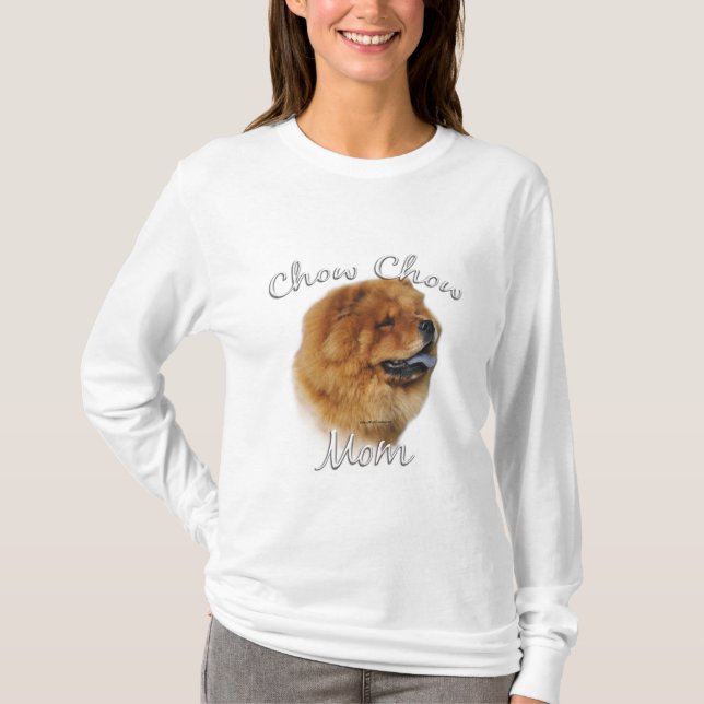 Chow Chow Mamma T Shirt (Framsida)