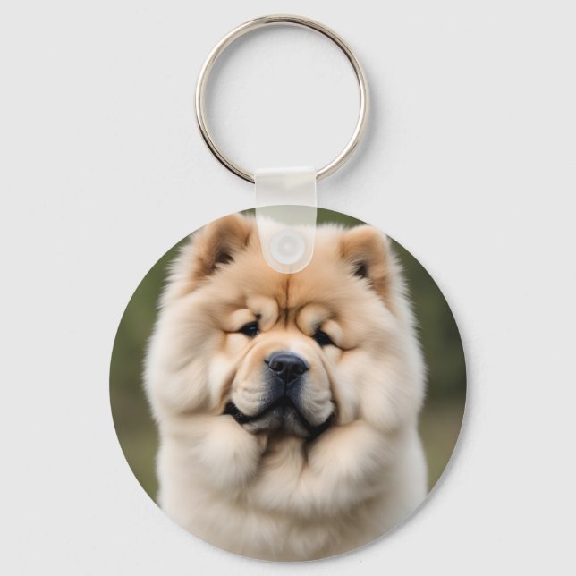 Chow Chow Nyckelring (Framsida)