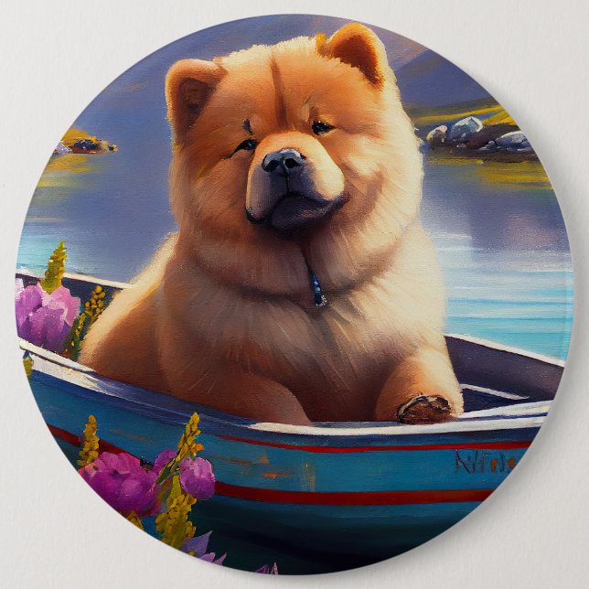 Chow Chow on a Paddle: A Scenia Äventyr Knapp (Framsida)