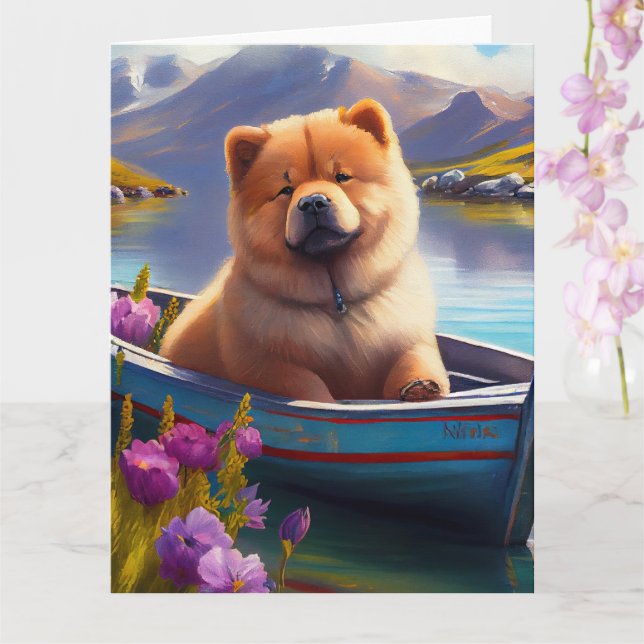 Chow Chow on a Paddle: A Scenia Äventyr Kort (Orkide)