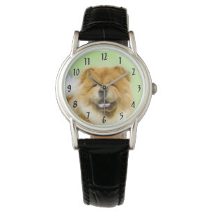 Chow Chow Painting - Cute Original Hund Art Armbandsur