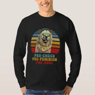 Chow Chow Pro Valfrihet Pro Feminism Pro Hundar T Shirt