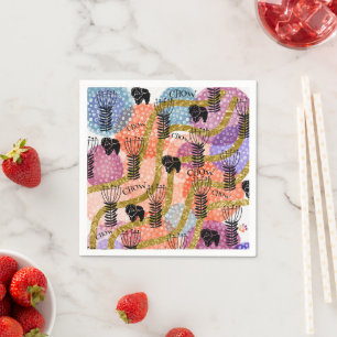 CHOW CHOW RETRO Pappra Napkins Pappersservett