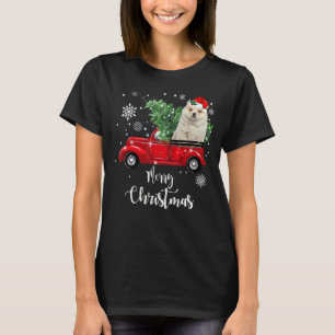 Chow Chow Ride Red Lastbil jul Pajama T Shirt