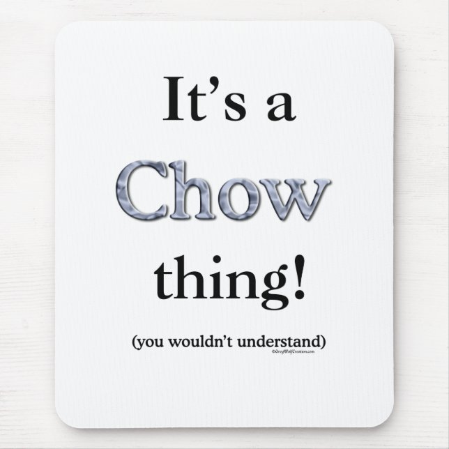 Chow Chow Sak Musmatta (Framsidan)