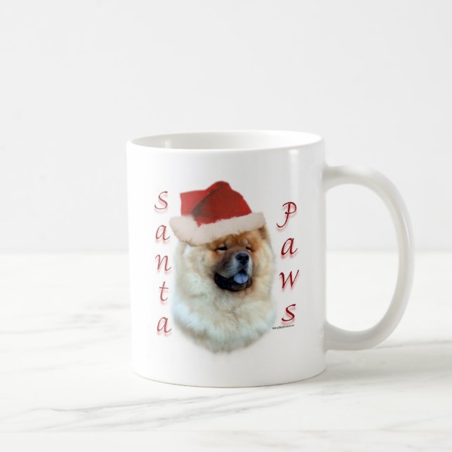 Chow Chow Santa Tassar Kaffemugg (Höger)