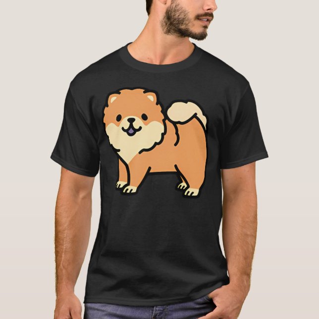 Chow Chow T Shirt (Framsida)