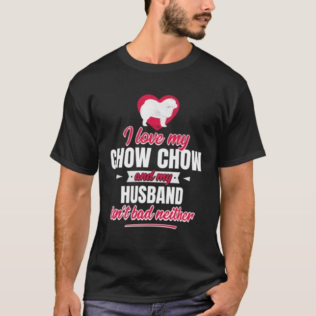 Chow Chow T Shirt (Framsida)