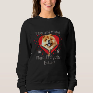 Chow Chow Tassar och Kisses gör allt bättre T Shirt