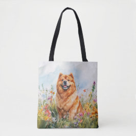 Chow Chow - Tote Bag Tygkasse