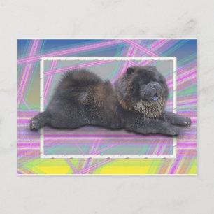 Chow-Chow Wang Vykort