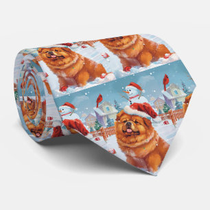 Chow Chow Winter Wonderland jul Joy Slips