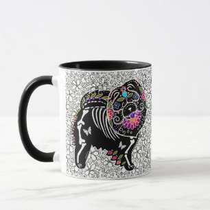 Chow för BINDI SUGARSKULL - day of the deadmugg Mugg
