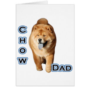 Chow Pappa 4 Hälsningskort