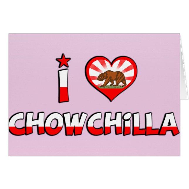 Chowchilla CA Hälsningskort (Framsidan Horizontal)