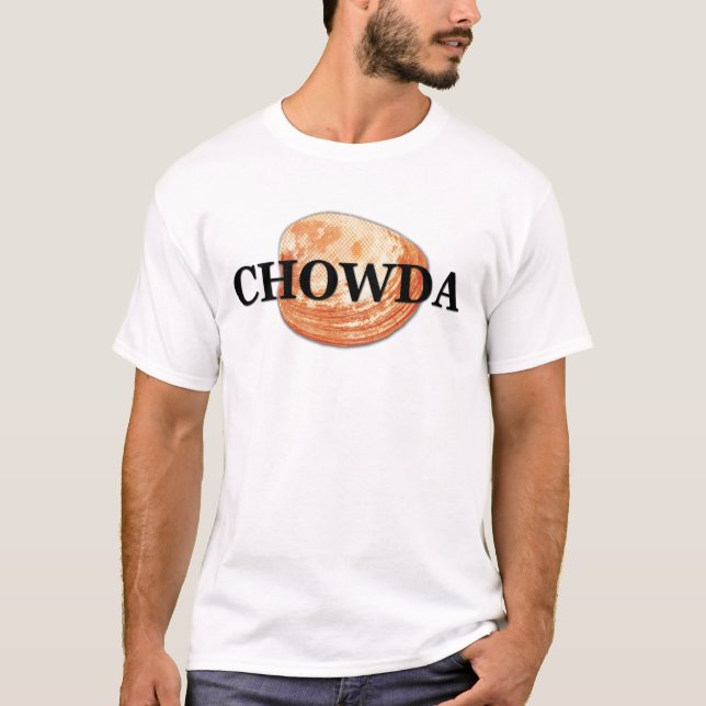 Chowda utslagsplats (välj en färg), t-shirt (Framsida)