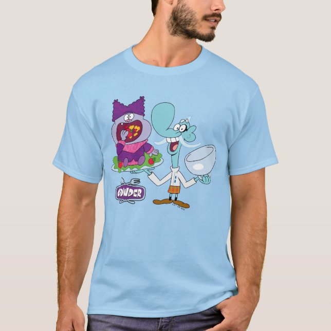 Chowder and Mung Daal T Shirt (Framsida)
