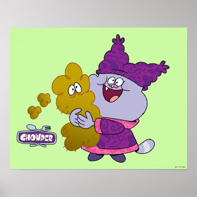 Chowder och Kimchi Poster (Framsidan)