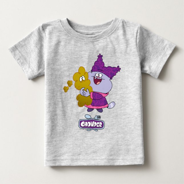Chowder och Kimchi T Shirt (Framsida)