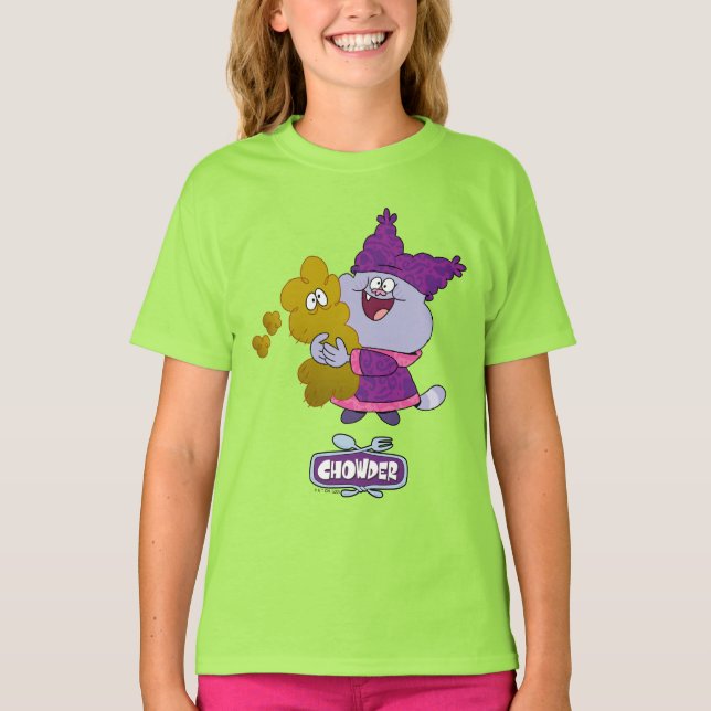 Chowder och Kimchi T Shirt (Framsida)