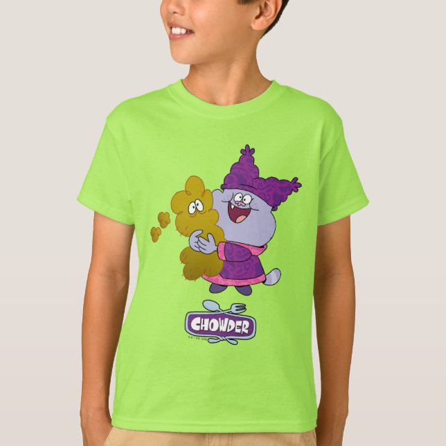 Chowder och Kimchi T Shirt (Framsida)