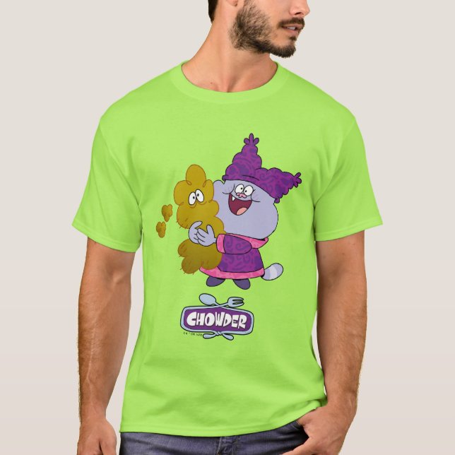 Chowder och Kimchi T Shirt (Framsida)
