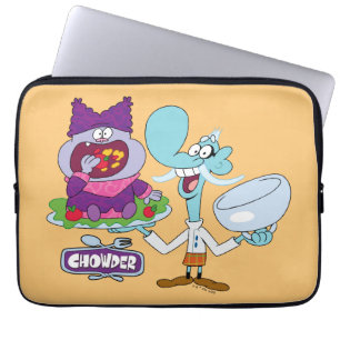 Chowder och Mung Daal Laptop Fodral
