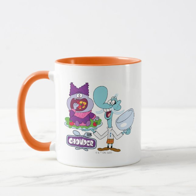 Chowder och Mung Daal Mugg (Vänster)