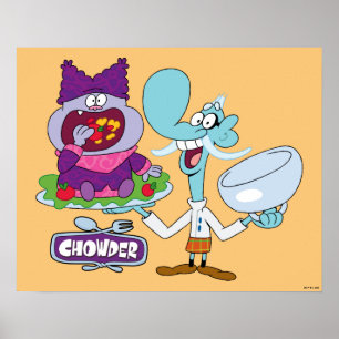 Chowder och Mung Daal Poster