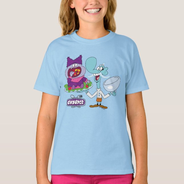 Chowder och Mung Daal T Shirt (Framsida)