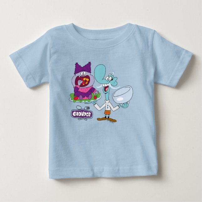 Chowder och Mung Daal T Shirt (Framsida)