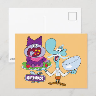 Chowder och Mung Daal Vykort