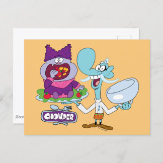 Chowder och Mung Daal Vykort