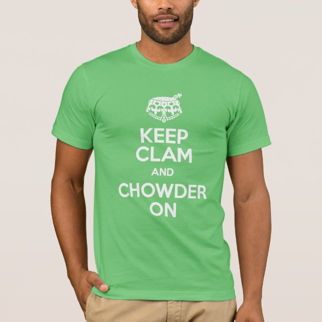Chowder på t-shirt (Framsida)