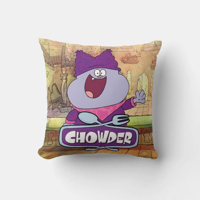 Chowder Wave Kudde (Framsida)