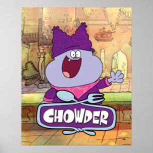 Chowder Wave Poster
