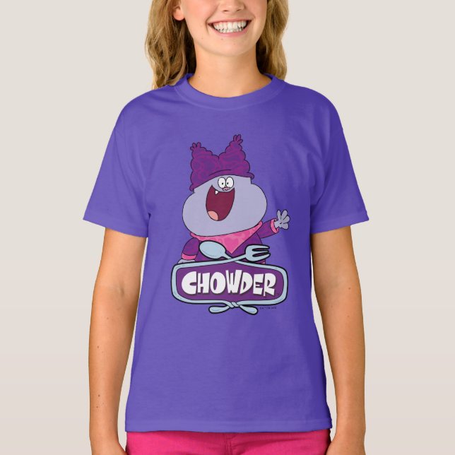 Chowder Wave T Shirt (Framsida)
