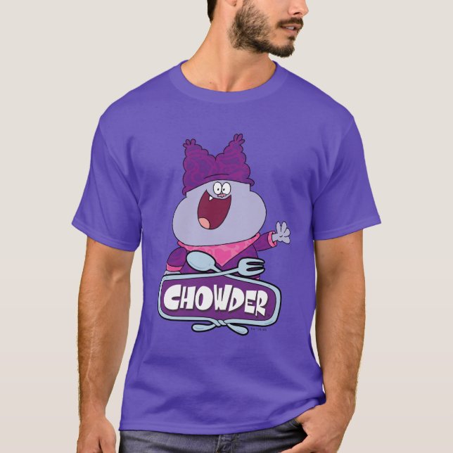 Chowder Wave T Shirt (Framsida)