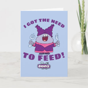 Chowder with Fork and Knivar Kort