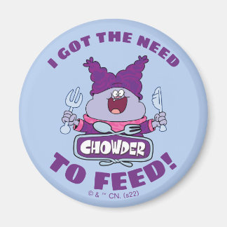 Chowder with Fork and Knivar Magnet