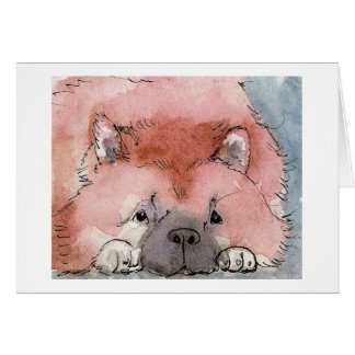 Chowhundkort Hälsningskort