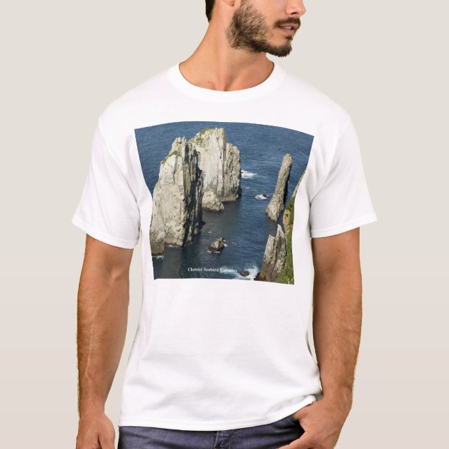 Chowiet Seabird Colonies, Alaska T-shirt (Framsida)