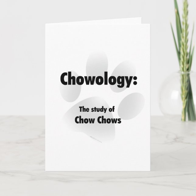 Chowology Helgkort (Framsida)