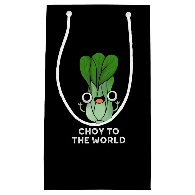 Choy to World Funny Veggie Pun Mörk BG (Framsidan)