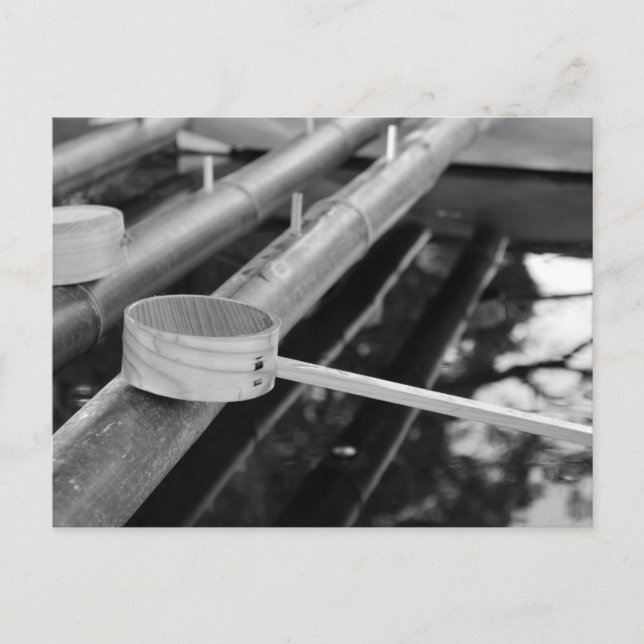 Chozuya: Nezu Shrine, Tokyo Postcard Vykort (Framsida)