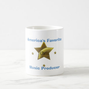 CHRIS: AMERIKA FAVORIT- MUSIKPRODUCENT KAFFEMUGG