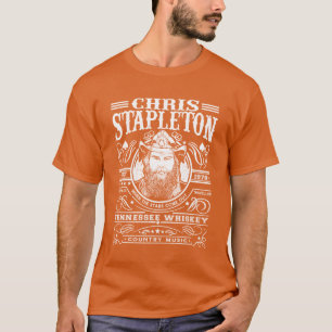 Chris Arts Stapleton Sångare Outfits Musik Outlaws T Shirt