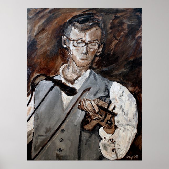 Chris Bayer, Fiddle Player Poster (Framsidan)
